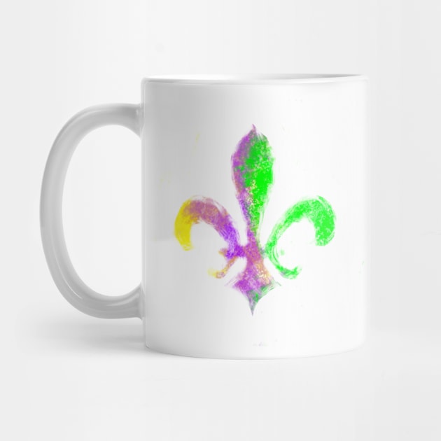 Mardi Gras Fleur de Lis by Stephanie Kennedy 